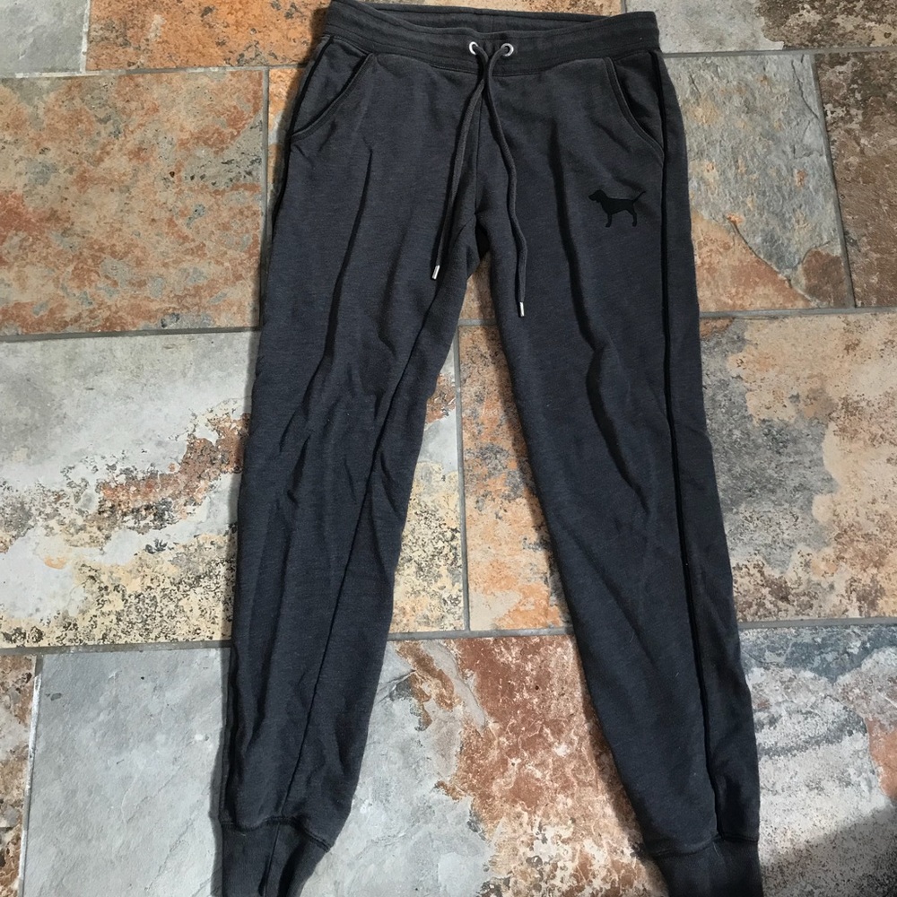 Victoria Secret Pink Grey Joggers